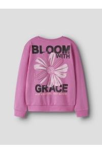 Name It NKFDIFO LS NREG SWEAT UNB BOX strawberry moon