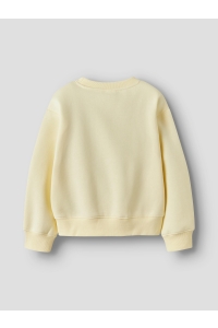 Name It NKFFABIA LS NREG SWEAT BRU pear sorbet