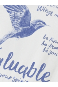 Name It NKFFRANCINE SS RLX TOP BOX bright white