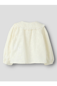 Name It mini NMFFREDERIKKE LS SHIRT cloud dancer