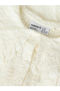 Name It mini NMFFREDERIKKE LS SHIRT cloud dancer