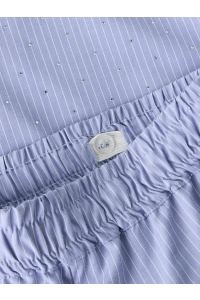 Name It NKFFLORITTA WIDE PANT purple impression/rainstone