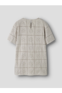 Name It NKFHIBA SS DRESS chateau gray