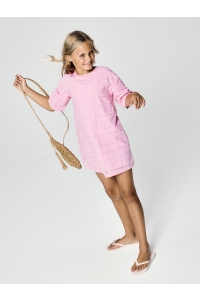 Name It NKFHIBA SS DRESS pink drink