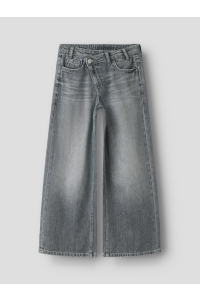 Name It NKFROSE WIDE ASYM CLOSURE JEANS 224: medium grey denim