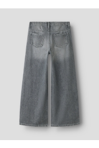Name It NKFROSE WIDE ASYM CLOSURE JEANS 224: medium grey denim