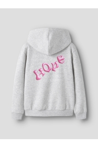 Name It NKFNIKOLISA LS NREG SWE WH BRU PB light grey melange