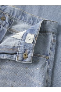 Name It NKFBELLA WIDE RHINE JEANS 6608-IM light blue denim
