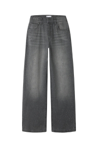 Name It NKFBELLA WIDE RHINE JEANS 6608-IM dark grey denim