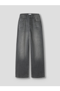 Name It NKFBELLA WIDE RHINE JEANS 6608-IM dark grey denim