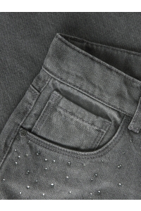 Name It NKFBELLA WIDE RHINE JEANS 6608-IM dark grey denim