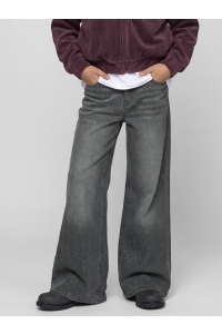 Name It NKFBELLA WIDE RHINE JEANS 6608-IM dark grey denim