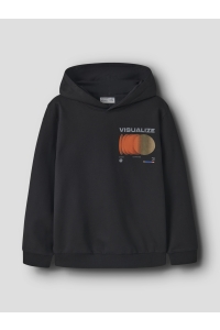 Name It NKMNIGO LS NREG SWEAT WH BRU BOX black