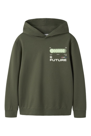 Name It NKMNIGO LS NREG SWEAT WH BRU BOX