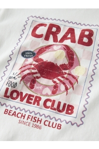 Name It NKFHORALE SS NREG TOP BOX bright white