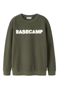Name It NKMOWEN LS NREG SWEAT UNB BOX olive night