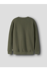 Name It NKMOWEN LS NREG SWEAT UNB BOX olive night