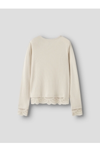 Name It NKFROSIMA LS SLIM TOP NOOS birch