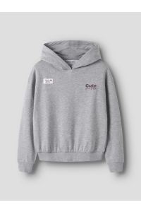 Name It NKFROLOUI LS RLX SH SWEAT WH BRU grey melange