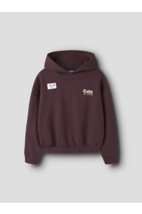 Name It NKFROLOUI LS RLX SH SWEAT WH BRU catawba grape