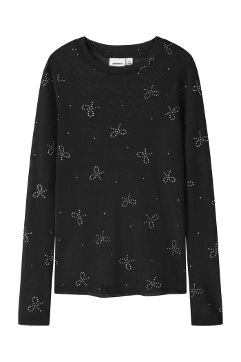 Name It NKFRESTIN LS MESH SLIM TOP Meisjes