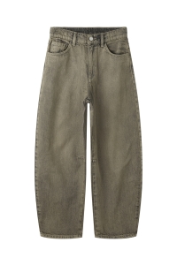 Name It NKMBEN BARREL JEANS 5545-XA brown denim