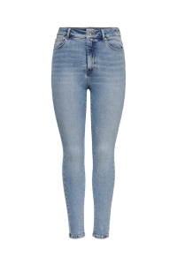 ONLY ONLMILA HW SK ANK DNM BJ13502-1 NOO: light blue denim