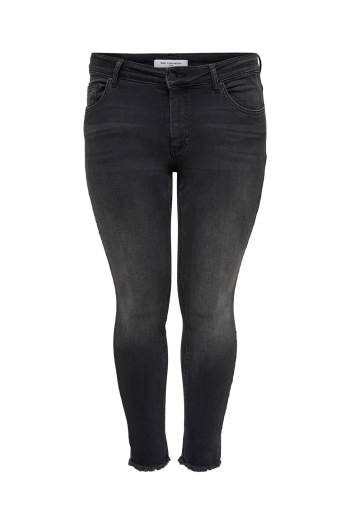 carmakoma CARWILLY REG ANK SKINNY JEANS BLACK: