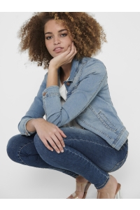 ONLY ONLTIA DNM JACKET BB LB BEX179 NOOS light blue denim