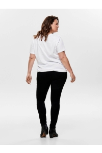 carmakoma CARAUGUSTA HW SKINNY JEANS BLACK NO: black