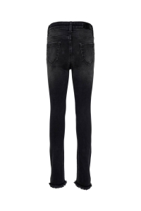 kids only KONBLUSH SKINNY RAW JEANS 1099 NOOS black denim