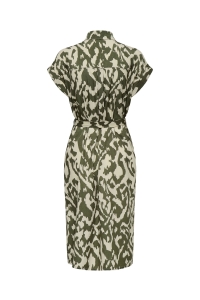 ONLY ONLHANNOVER S/S SHIRT DRESS NOOS WV: tarmac/pumice stone graphic