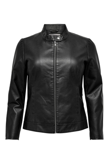 Carmakoma CARROBBER FAUX LEATHER JACKET NOOS