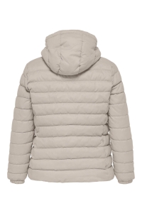 carmakoma CARTAHOE QUILTED HOOD JACKET OTW pumice stone