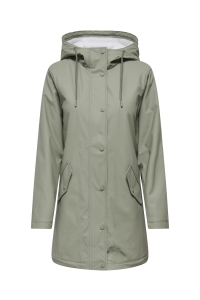 ONLY ONLSALLY RAINCOAT OTW NOOS vetiver