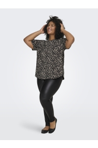 carmakoma CARROOL COATED LEGGING NOOS black