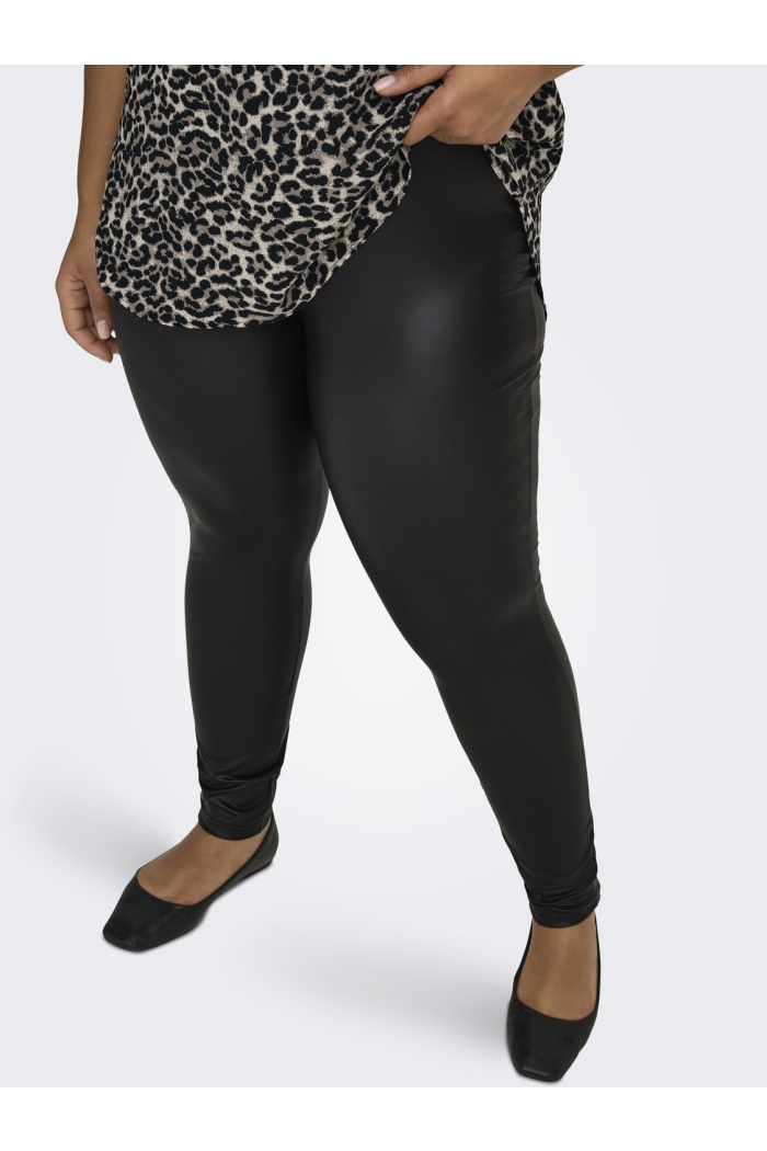 carmakoma CARROOL COATED LEGGING NOOS black