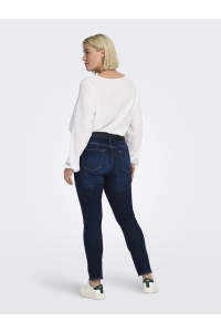 carmakoma CARWILLY LIFE REG SK ANK RAW REA434: dark blue denim