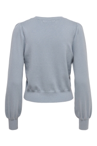 ONLY ONLALEXA PUFF L/S PULLOVER KNT blue fog