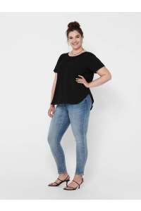 carmakoma CARVICA SS AOP TOP NOOS black