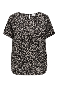 carmakoma CARVICA SS AOP TOP NOOS pumice stone/leo aop