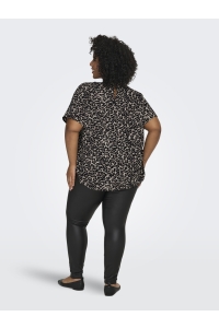 carmakoma CARVICA SS AOP TOP NOOS pumice stone/leo aop