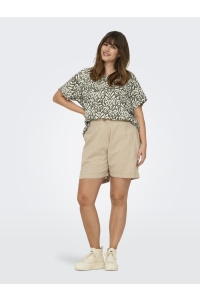 carmakoma CARVICA SS AOP TOP NOOS tarmac/kaja graphic