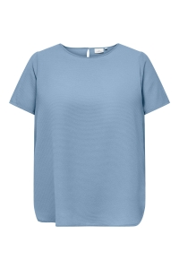 carmakoma CARVICA SS AOP TOP NOOS soft chambray