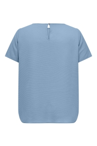 carmakoma CARVICA SS AOP TOP NOOS soft chambray