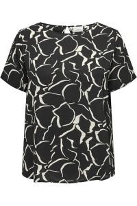 Carmakoma CARVICA SS AOP TOP NOOS black/rebel graphic