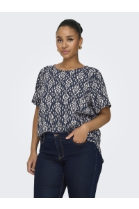 Carmakoma CARVICA SS AOP TOP NOOS total eclipse/felina simple etch