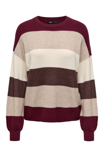ONLY ONLATIA L/S STRIPE PULLOV KNT NOOS