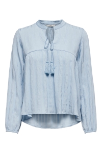 ONLY ONLNEW ELISA LIFE LS STRIPE BLOUSE : cashmere blue