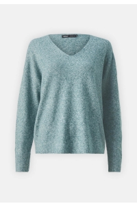 ONLY ONLRICA LIFE L/S V-NECK PULLO KNT N: sea moss/w. melange